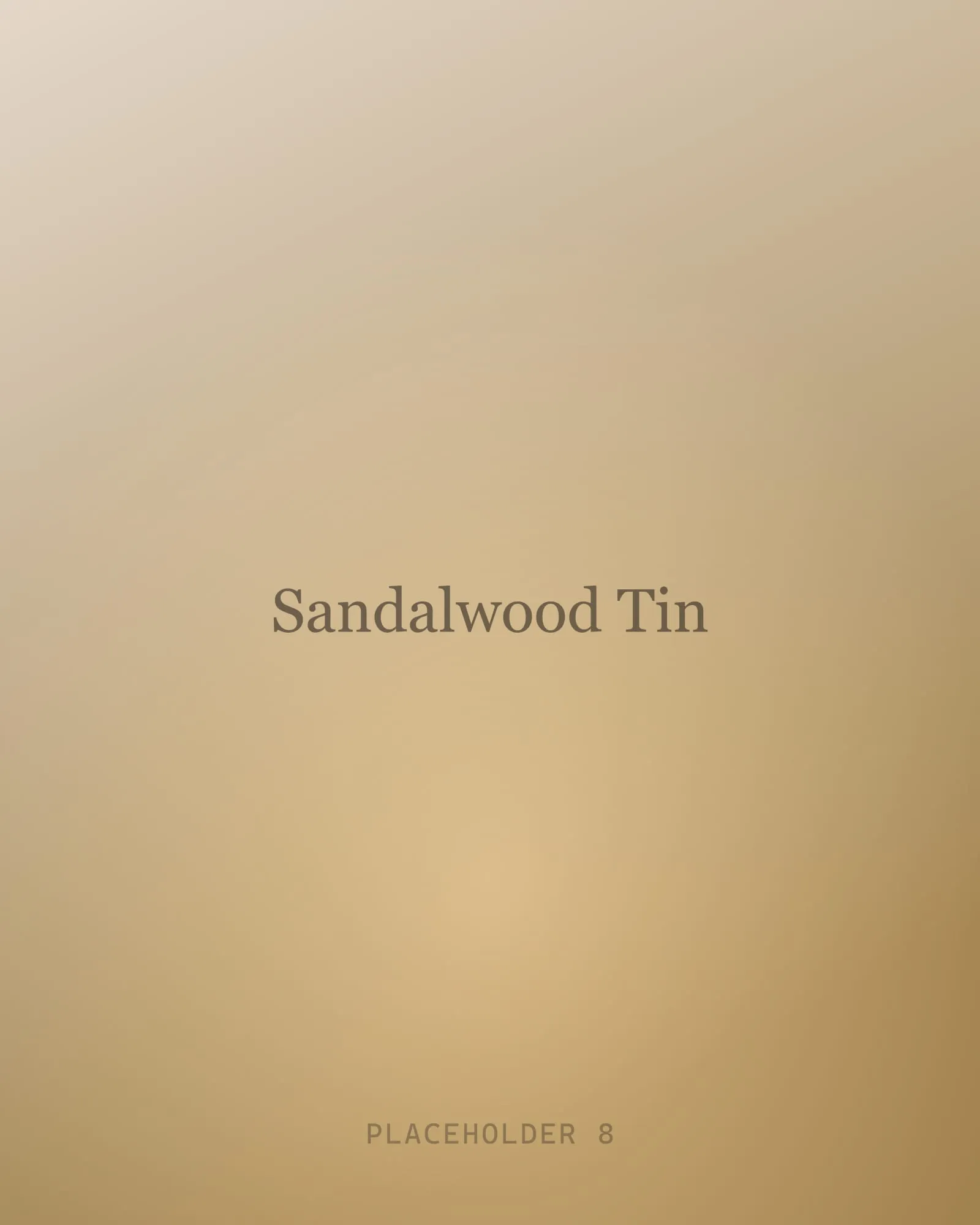 Sandalwood Travel Tin
