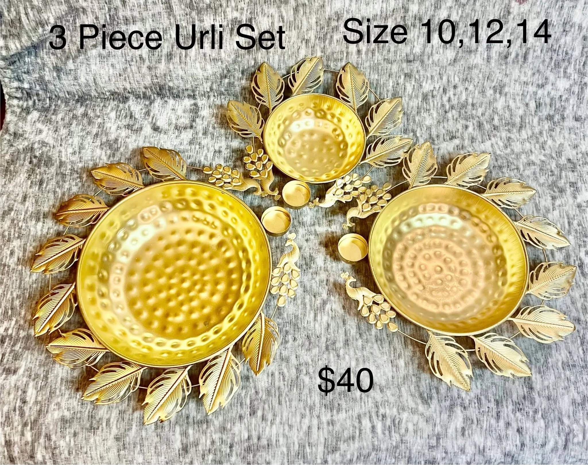 3-Piece Urli Set